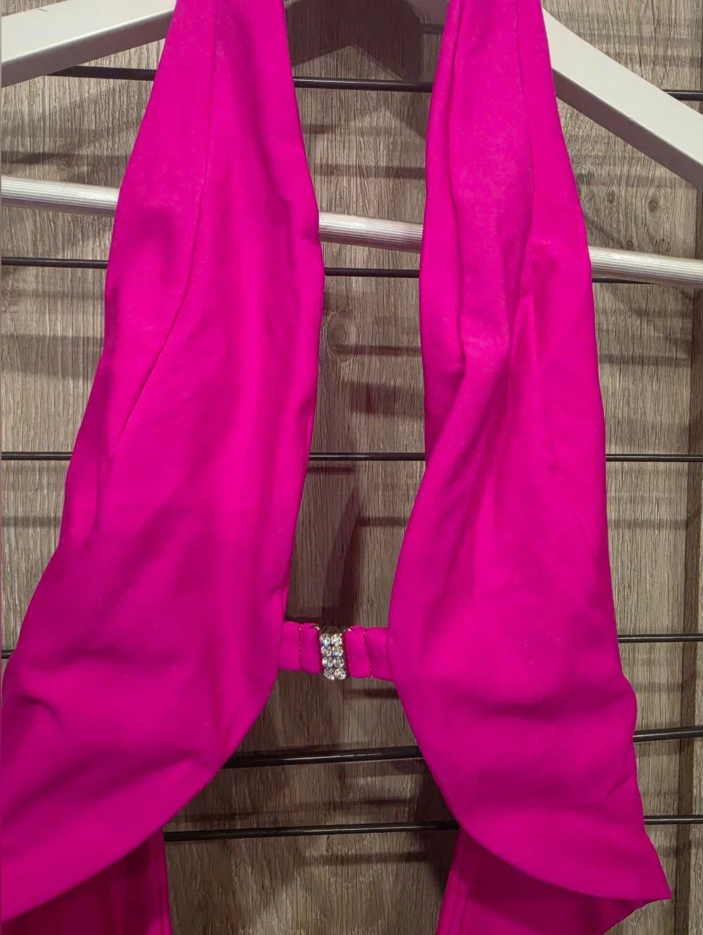lovewave The Christensen One Piece Cut Out Swimsuit in Hot Pink Size Medium NWT